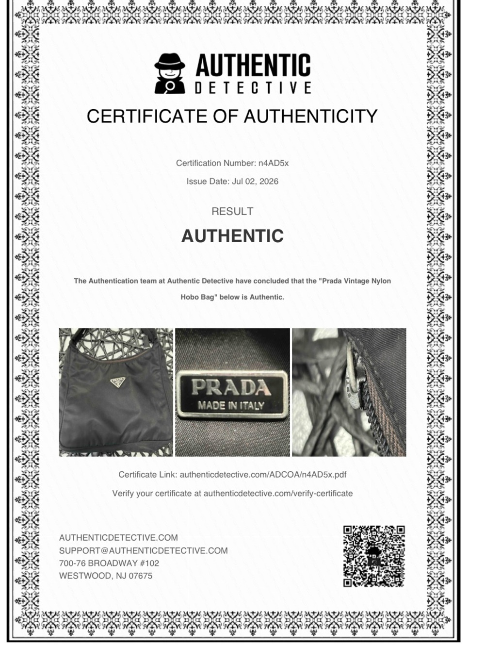 Authentic PRADA Tessuto Sport Nylon Bag - Picture 16 of 16